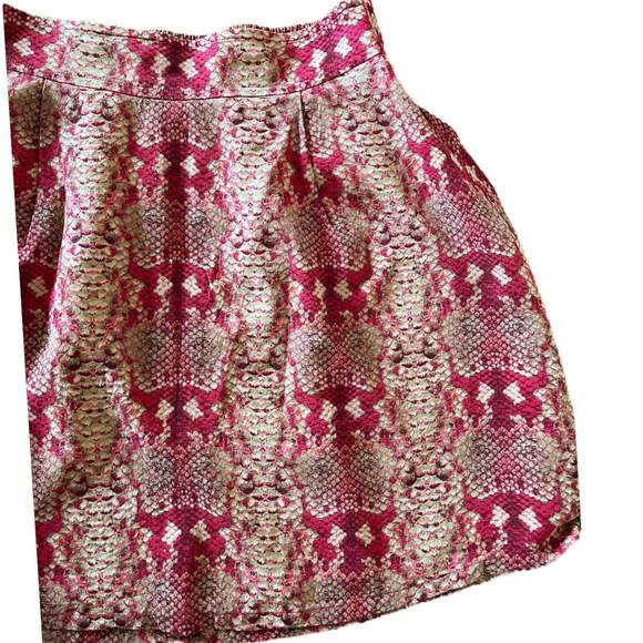Marc By Marc Jacobs Pink and Cream Mini Skirt - Picture 3 of 11